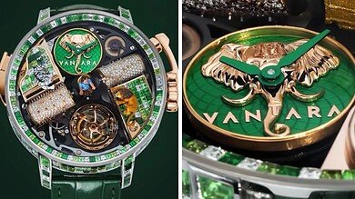شركة ساعات فاخرة تصمّم طرازاً بقيمة 1.5 مليون دولار يتضمن تمثالًا لنجل أغنى رجل في آسيا