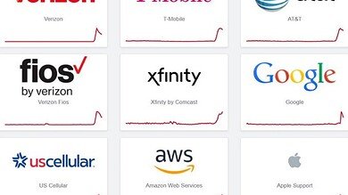 Widespread cellular and internet outages reported across U.S., Downdetector shows