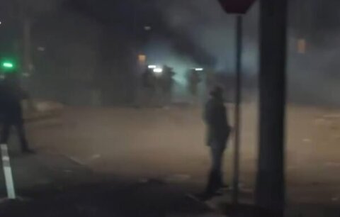 WATCH: Protesters clash with federal agents as tear gas and flash bangs deployed in Minneapolis