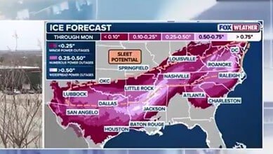 Video: Historic winter storm threatens more than 200 million across 40+ U.S. states