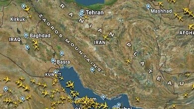 ‏رويترز: إيران تصدر إشعارا بإغلاق مجالها الجوي