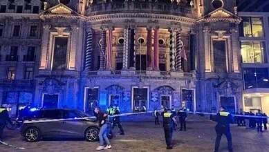 Video: Six injured in stabbing at pro-Kurdish demonstration in Antwerp