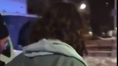 Video: Moment suspect detained after car ramming at Chabad Lubavitch World Headquarters