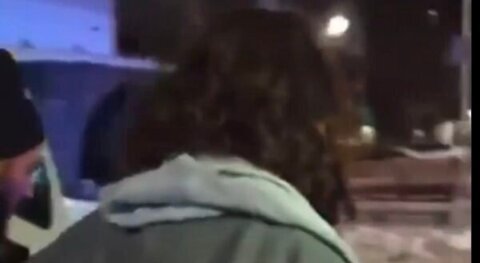 Video: Moment suspect detained after car ramming at Chabad Lubavitch World Headquarters 1 Video: Moment suspect detained after car ramming at Chabad Lubavitch World Headquarters