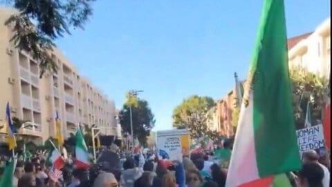 Emergency response after Los Angeles U-Haul protest incident involving injured demonstrators