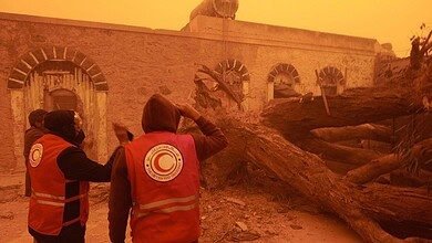 وفيات في ليبيا وتونس بسبب عاصفة ضربت شمال أفريقيا، وتفاعل على مواقع التواصل مع آثار العاصفة