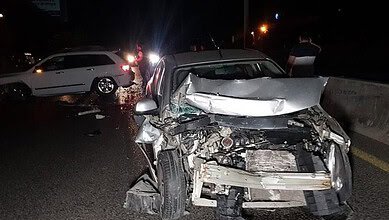 إحصاءات غرفة التحكم: ٩ جرحى في ٩ حوادث سير خلال ٢٤ ساعة