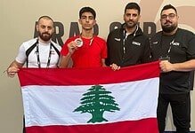 ميدالية برونزية لايلي حايك في بطولة الفجيرة بالتايكواندو