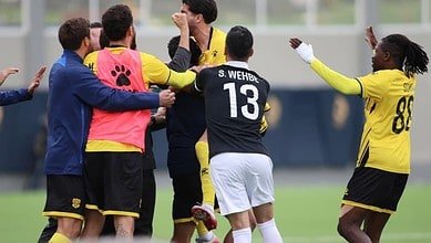 العهد يهزم جويا ويواصل صدارته في الدوري اللبناني