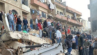 شبيبة كاريتاس تتحرّك فوراً بعد الانهيار المأساوي في طرابلس