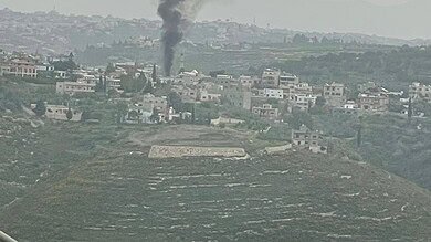 بالفيديو: استهداف سيارة في يانوح