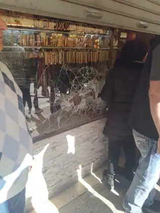سرقة محل مجوهرات في بولفار زحلة 1 بولفار زحلة