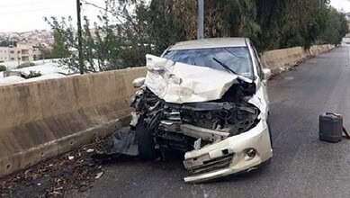 إحصاءات غرفة التحكم: ٦ جرحى في ٥ حوادث سير خلال ٢٤ ساعة