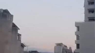 بالفيديو: انفجارات تسمع في بيروت وضواحيها جراء صواريخ اعتراضيه