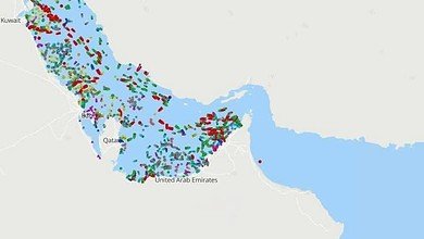 الحرس الثوري الايراني يغلق مضيق هرمز ويحبس السفن في الخليج العربي
