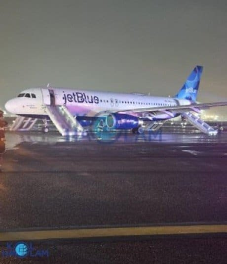 Video: Newark Liberty International Airport temporarily shut down after airfield emergency