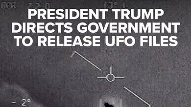 ترامب يوجّه بالإفراج عن ملفات تتعلق بالأجسام الطائرة المجهولة والحياة خارج كوكب الأرض