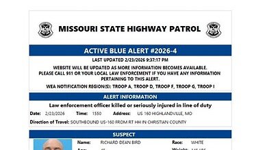 Blue Alert issued for Richard Dean Bird after deputy killed in Missouri traffic stop