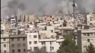 Video circulating online purports explosion in Kermanshah, Iran