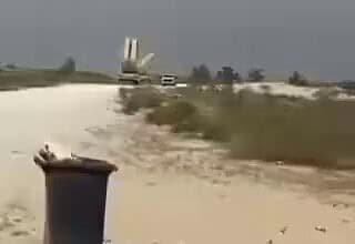 Video shows reported Patriot missile system intercepting aerial target in Kuwait