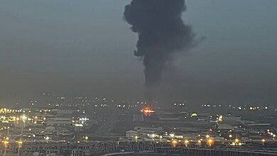 بالفيديو: فصائل عراقيه مسلحه تعلن استهداف قاعدة امريكيه في أربيل