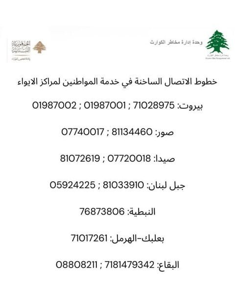 خطوط الاتصال الساخنة في خدمة المواطنين.في خدمة المواطنين 1 خطوط الاتصال الساخنة