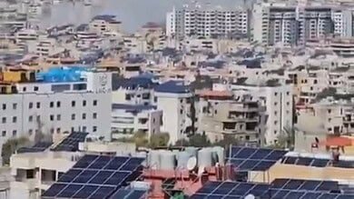 بالفيديو: غارة استهدفت محيط ملعب الراية في الضاحية