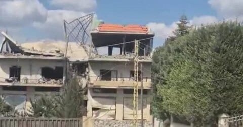 بالفيديو: غارات على بلدتي دورس وحوش الرافقة في ‎بعلبك