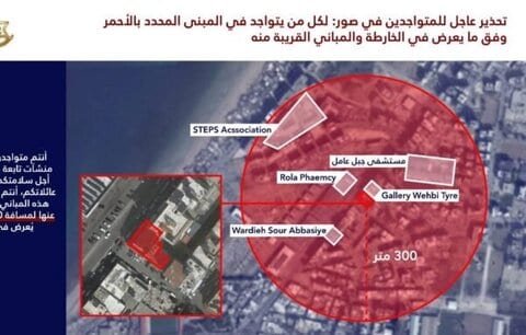 بالصور: تهديد جديد في كل من صور ومشغرة ودير قانون النهر، الصور: