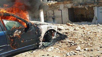 مسيّرة إسرائيلية استهدفت سيارة في بلدة يحمر شقيف