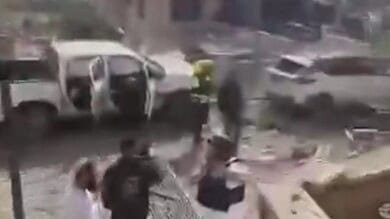 بالفيديو: صاروخ ايراني يصل تل أبيب ويحدث دمارا كبيرا