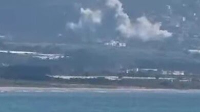 بالفيديو: غارة على المنصوري