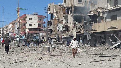 بالفيديو: غارة قرب فرن رحال - تول