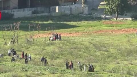 هروب الناس من الضاحية سيرا على الاقدام باتجاه الحدث وكفرشيما