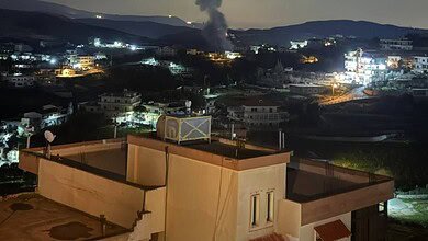 غارة على مشغرة في البقاع الغربي