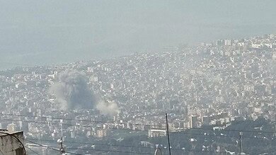 بالفيديو: غارة قوية استهدفت برج البراجنة