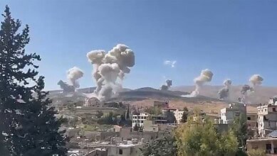 اربع غارات على البقاع اليوم