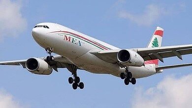 شركة طيران الشرق الاوسط تلغي رحلتيها المجدولتين من دولة ابو ظبي واليها اليوم وغدا