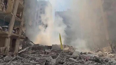 الغارة قبل قليل على الضاحية الجنوبية استهدفت القرض الحسن في بئر العبد