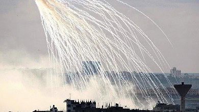 قصف مدفعي على اطراف بلدة كفرشوبا بالقذائف الفسفورية