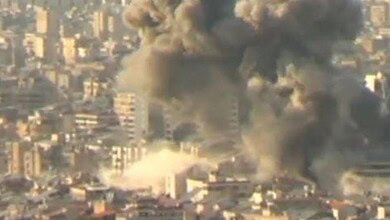 غارة استهدفت حي الجاموس في الضاحية الجنوبية