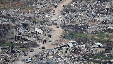 عدد من أهالي القرى الحدودية الأمامية يستعدون للمغادرة