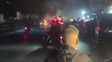 بالفيديو: غارة على دراجة في الاوزاعي بيروت