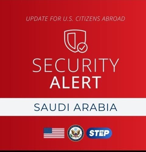 تحذير أمني للأميركيين في السعودية