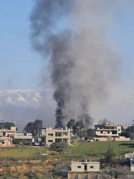 غارتان من مسيرة على المنطقة الواقعة بين سهل الناصرية وسرعين وعلي النهري