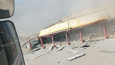 غارة بمسيّرة تستهدف مبنى في النبطية الفوقا