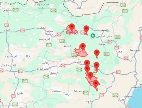 صواريخ من الجنوب باتجاه الجليل 1 صواريخ من الجنوب باتجاه الجليل