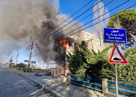 قذائف مدفعية اسرائيلية إستهدفت محلا على بوليفار جديدة مرجعيون