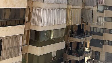 بالفيديو: غارة على محيط منطقة زقاق البلاط بالقرب من المبنى المستهدف ليل أمس