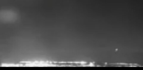 Video frame from Cyprus shows bright object in sky amid RAF Akrotiri security alert